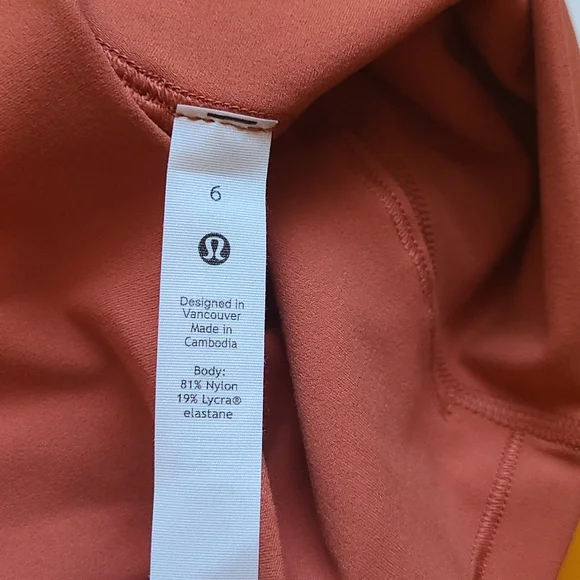 Lululemon align hi-rise legging 25" canyon orange - Picture 4 of 8